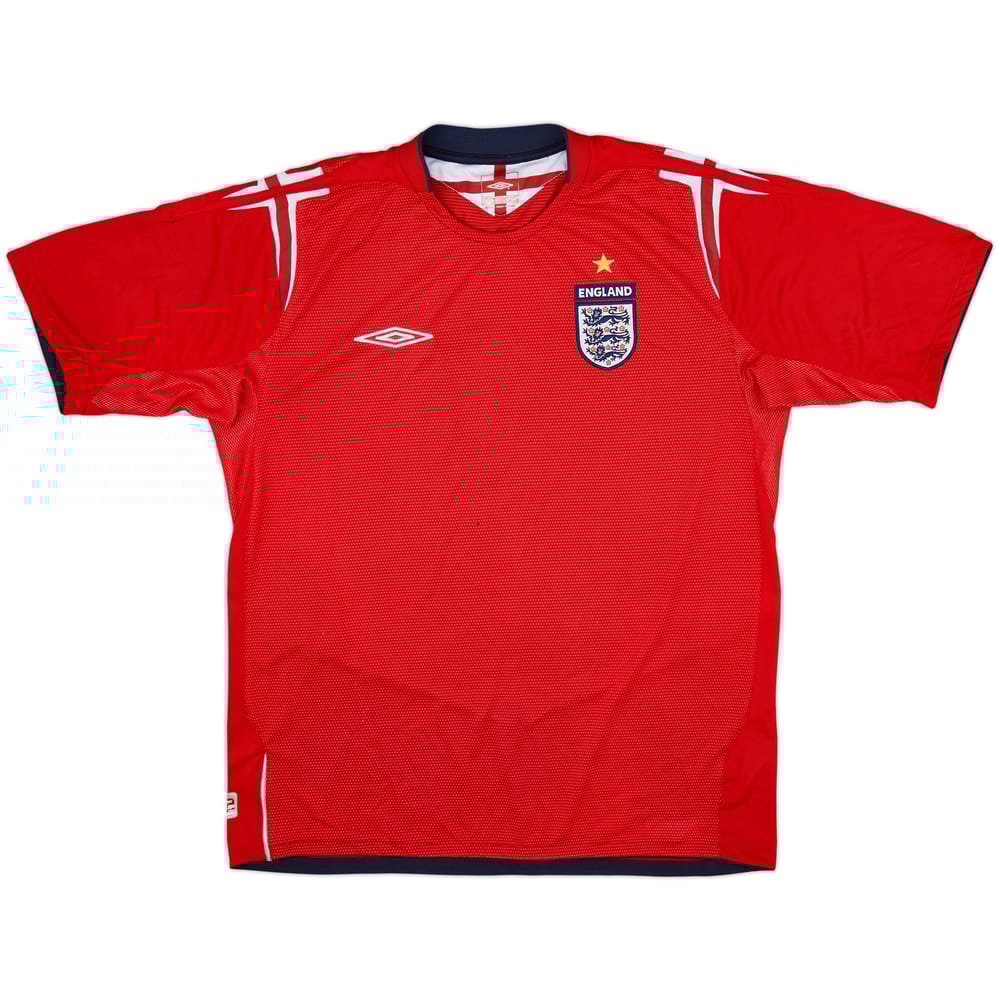 2004-06 England Away Shirt - 5/10 - (L)