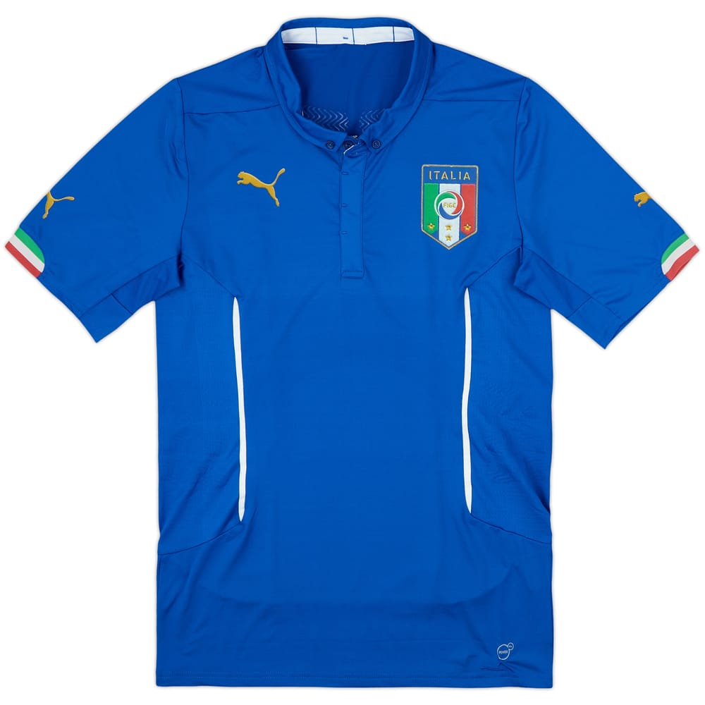 2014-15 Italy Authentic Home Shirt - 10/10 - (XXL)