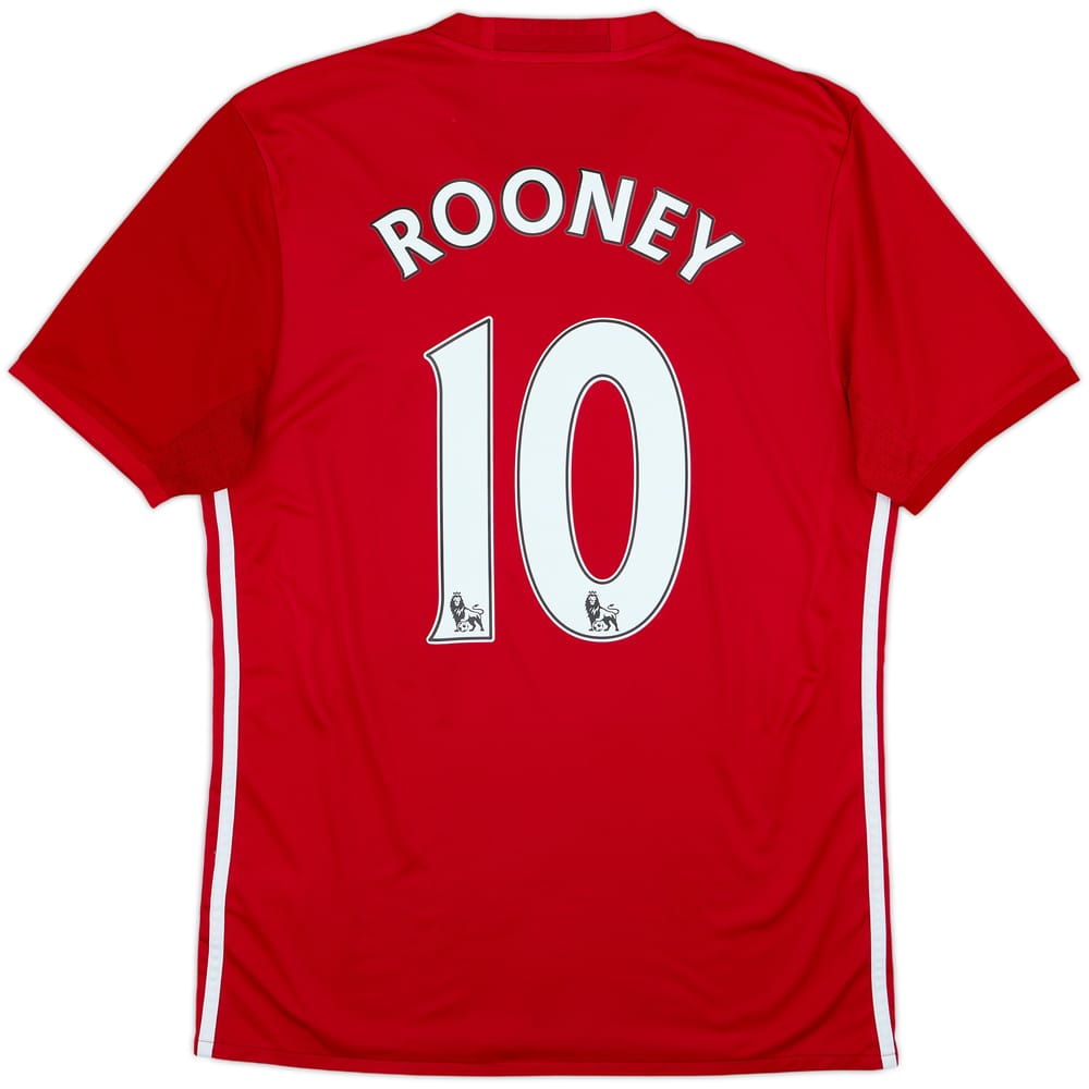 2016-17 Manchester United Home Shirt Rooney #10 - 6/10 - (M)