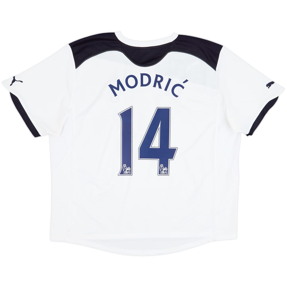 2010-11 Tottenham Home Shirt Modric #14 - 6/10 - (XL)