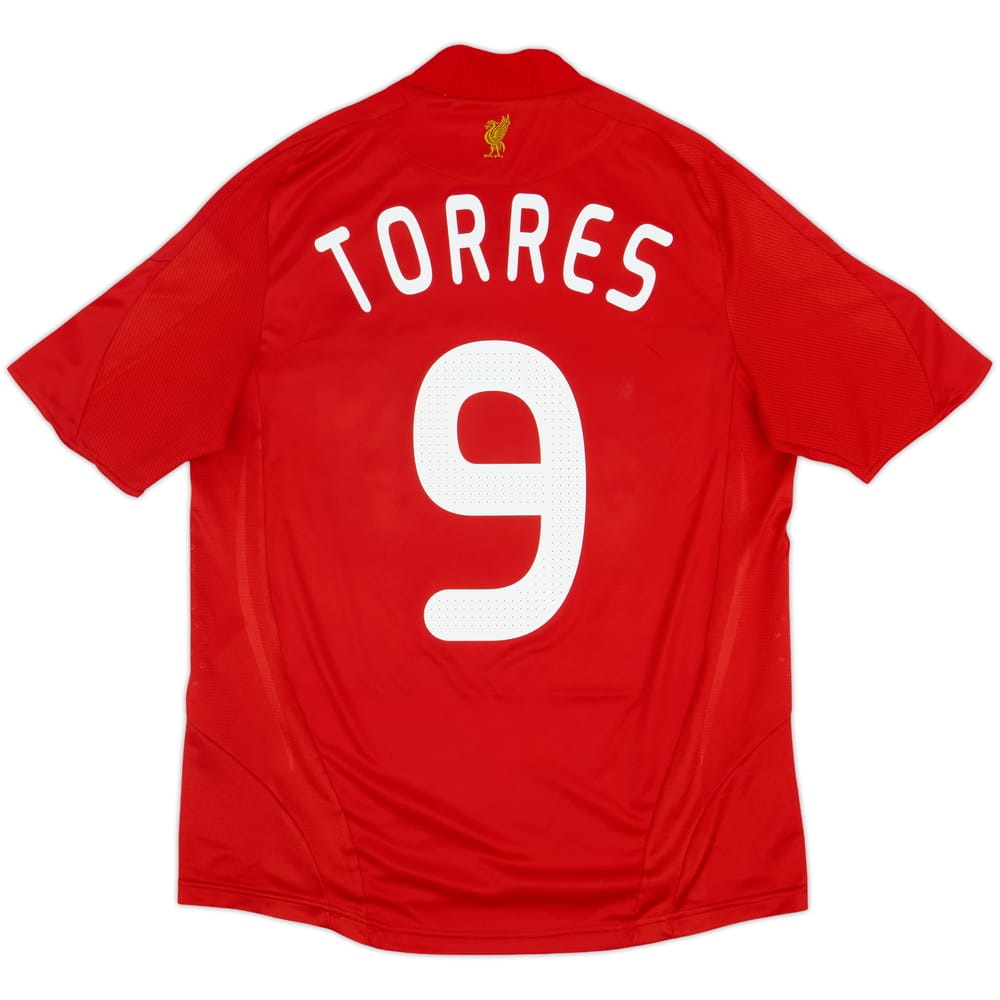 2008-10 Liverpool Home Shirt Torres #9 - 6/10 - (S)