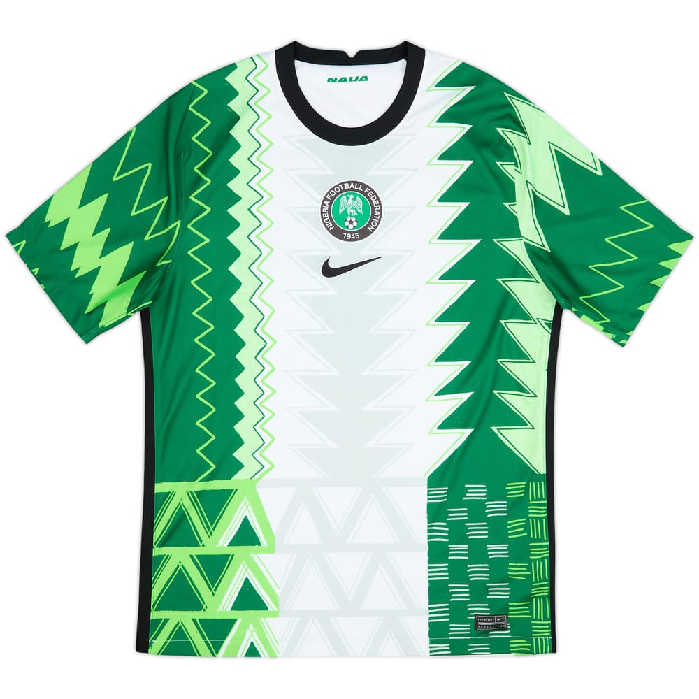2020-21 Nigeria Home Shirt - 10/10 - (M)