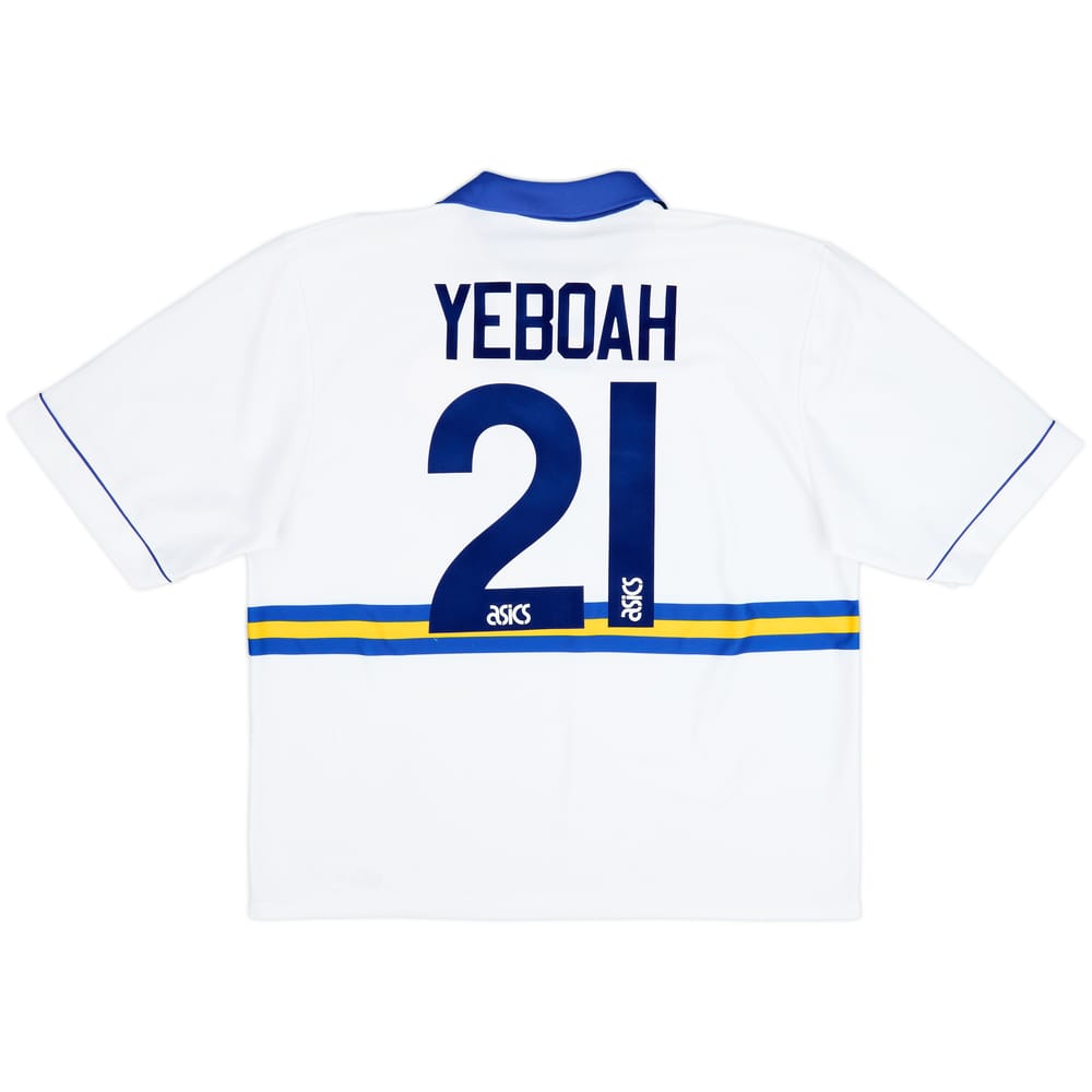 1993-95 Leeds United Home Shirt Yeboah #21 - 9/10 - (XXL)