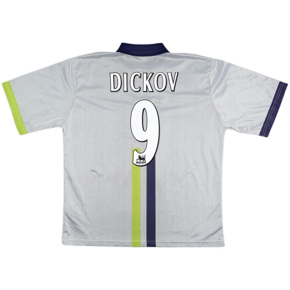 2000-02 Manchester City Away Shirt Dickov #9 - 9/10 - (L)