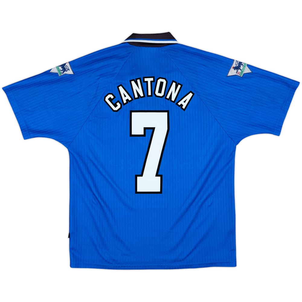 1996-98 Manchester United Camiseta de Tercera Cantona #7 - 8/10 - (M)