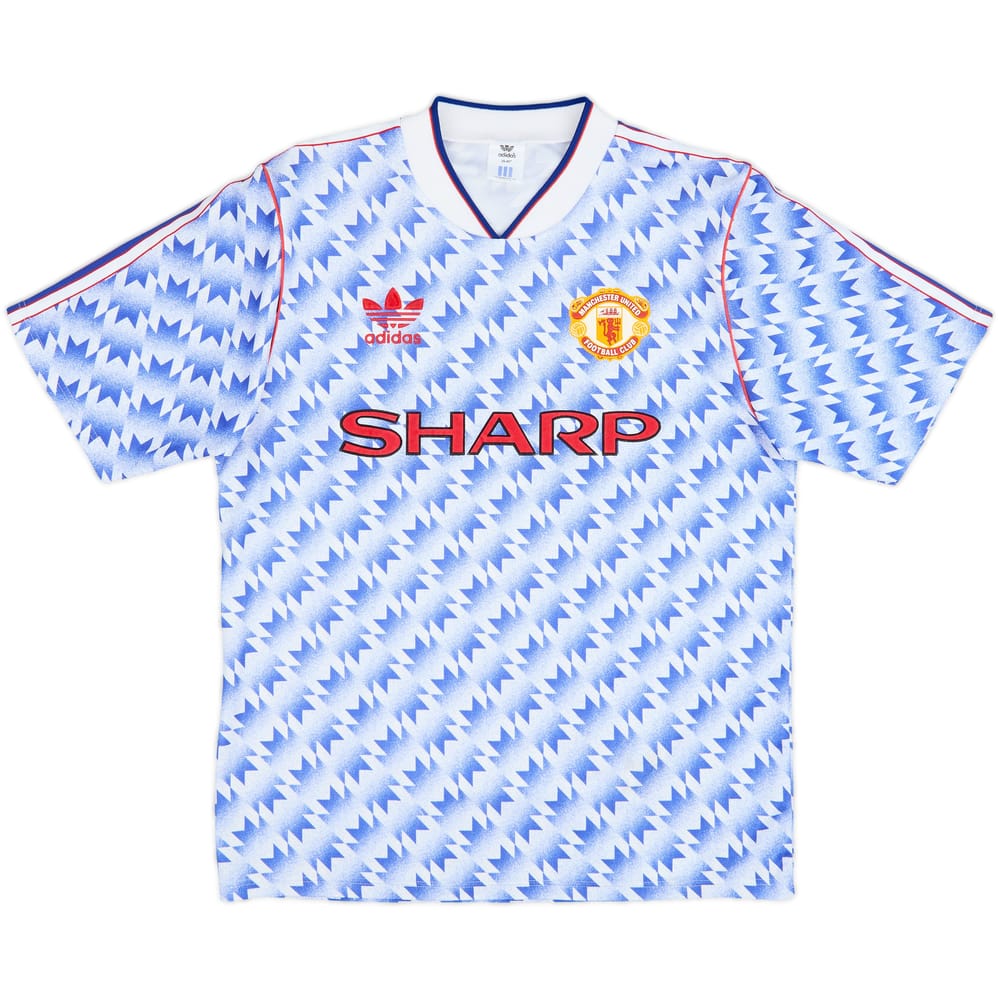 1990-92 Manchester United Away Shirt - 9/10 - (M)