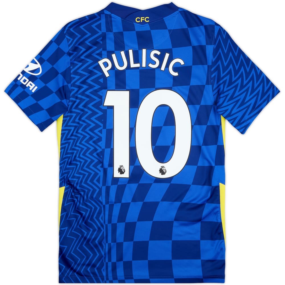 2021-22 Chelsea Home Shirt Pulisic #10 - 10/10 - (S)