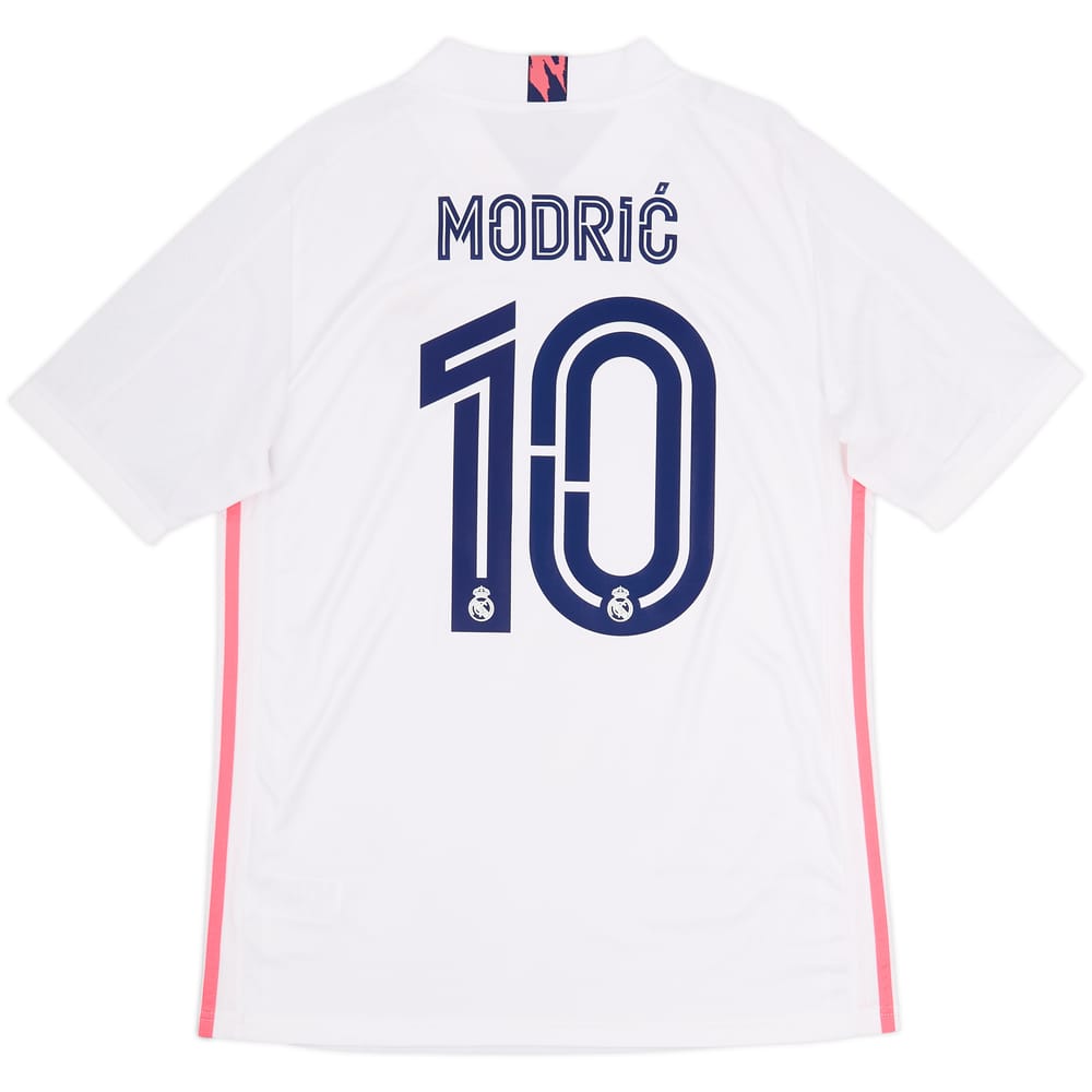 Camiseta de local del Real Madrid 2020-21 Modric #10 - 10/10 - (M)