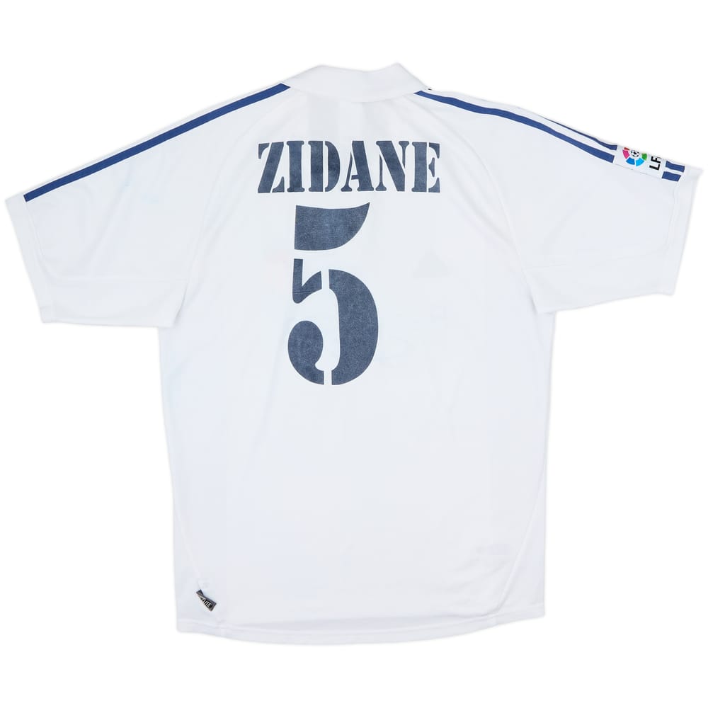 2001 Real Madrid Camiseta Local Zidane #5 - 3/10 - (M)