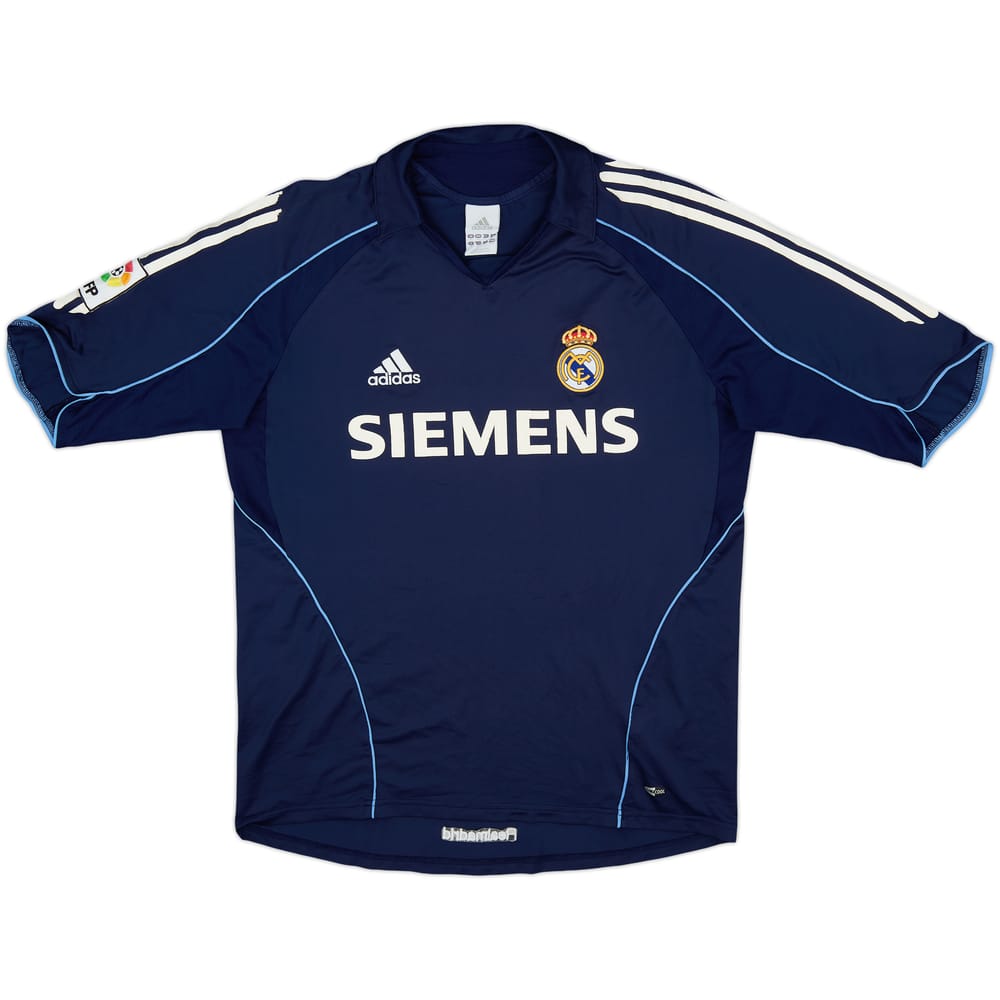 2005-06 Real Madrid Camiseta Visitante - 5/10 - (M)