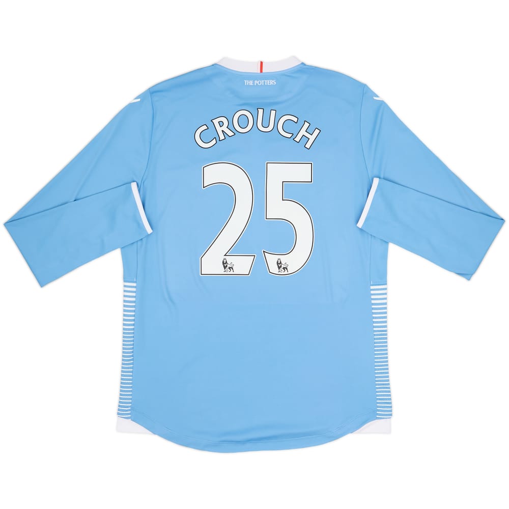 2016-17 Stoke City Away L/S Shirt Crouch #25 - 10/10 - (XL)