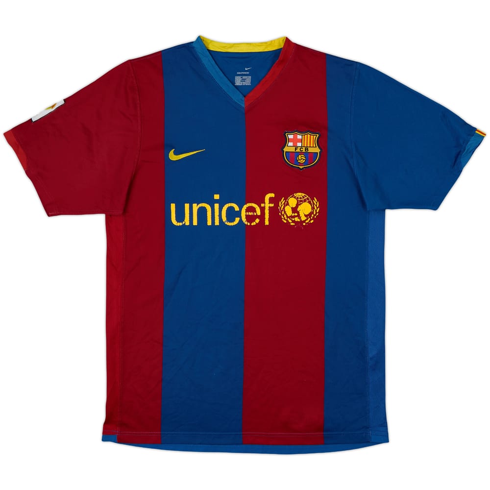 2006-07 Barcelona Home Shirt - 5/10 - (M)