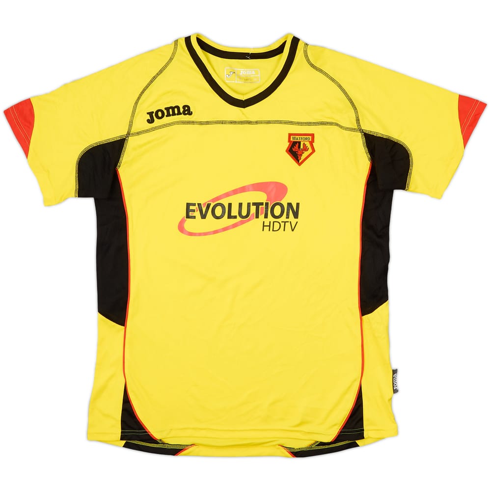 Camiseta de local del Watford 2009-10 - 7/10 - (Niños L.)