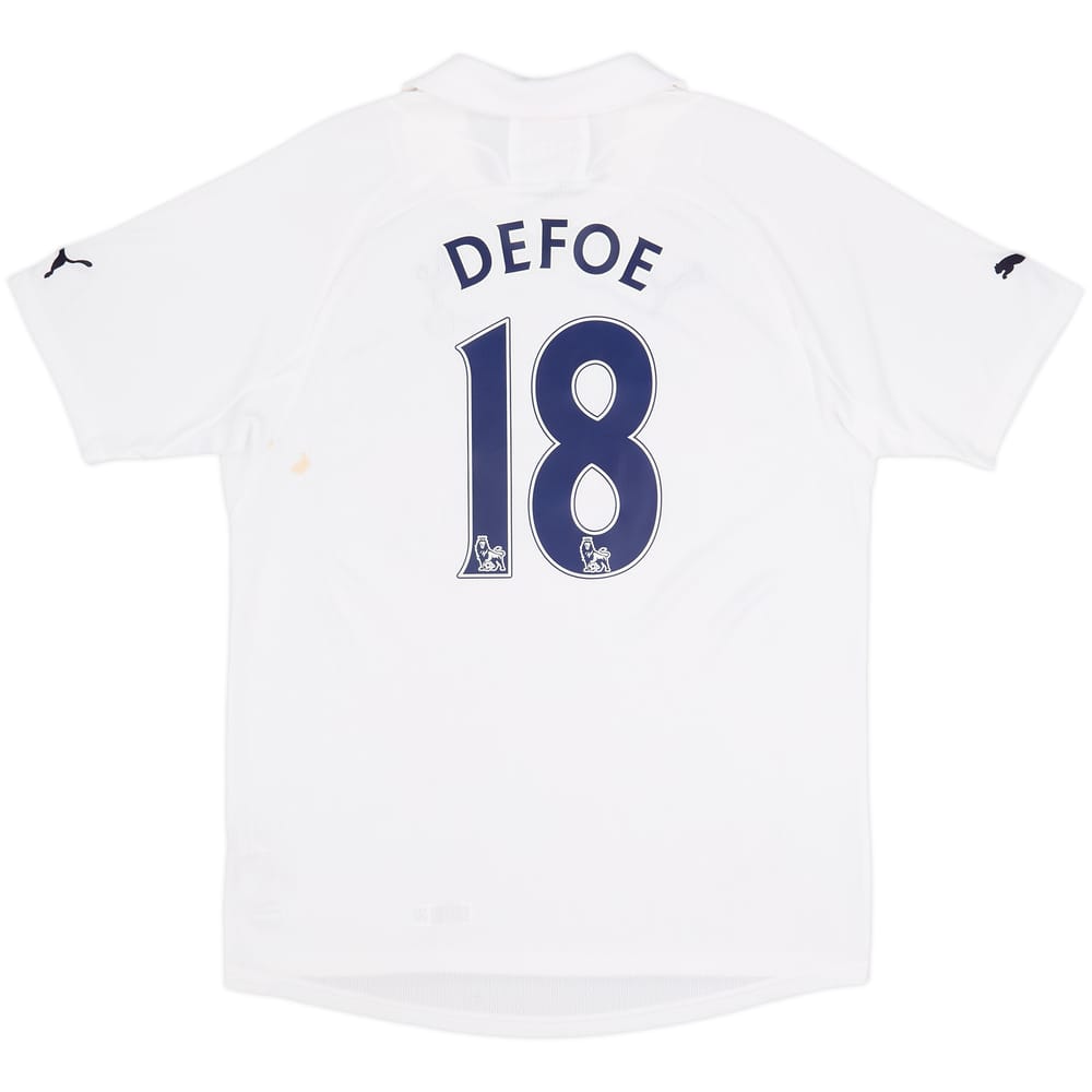 2011-12 Tottenham Home Shirt Defoe #18 - 7/10 - (L)