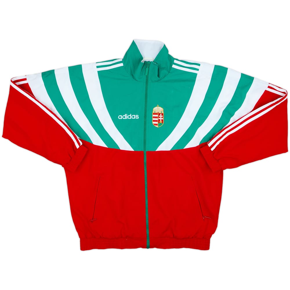 Chaqueta de chándal adidas de Hungary 1995-96 - 7/10 - (M/L)