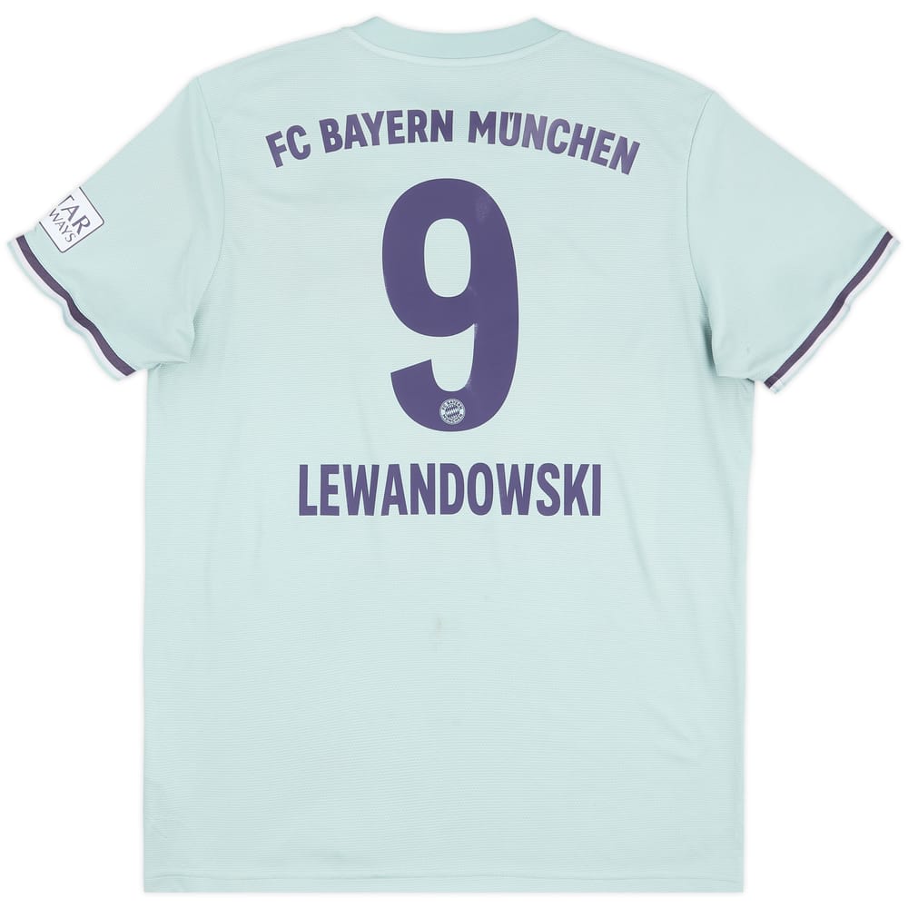 2018-19 Bayern Munich Away Shirt Lewandowski #9 - 8/10 - (L)