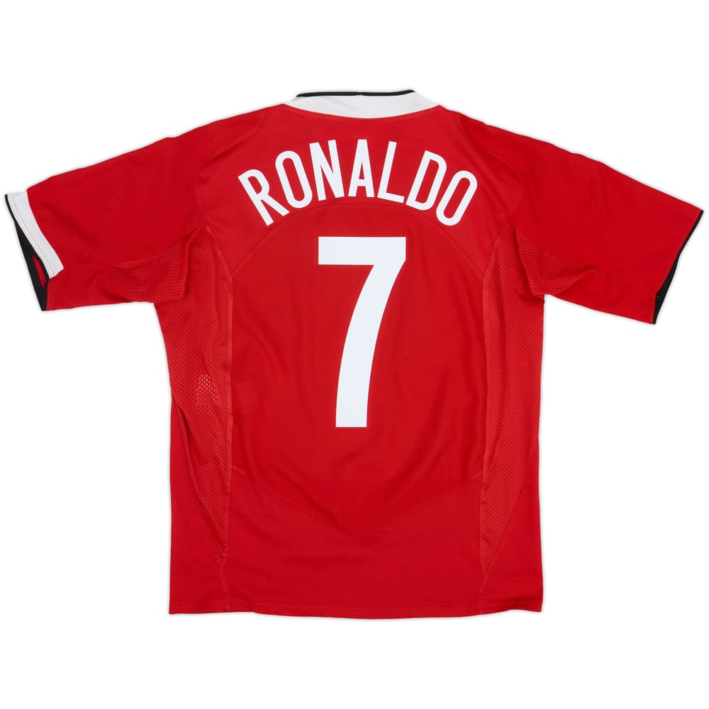 2004-06 Manchester United Home Shirt Ronaldo #7 - 6/10 - (M)