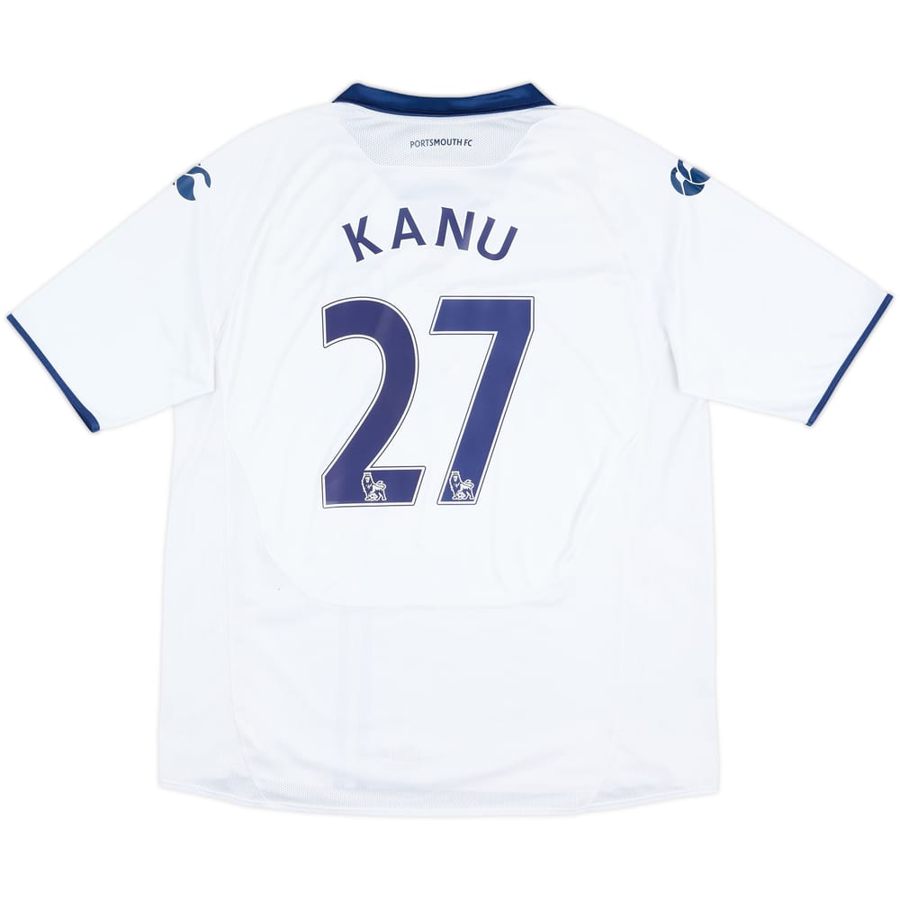 2009-10 Portsmouth Away Shirt Kanu #27 - 7/10 - (XL)