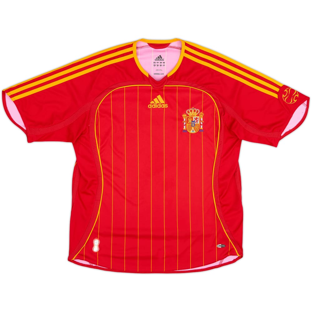 Camiseta de local de España 2006-08 - 10/10 - (L. Niños)