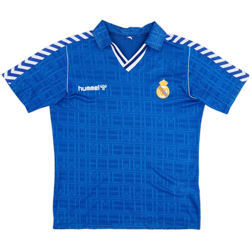 Camiseta de visitante del Real Madrid 1988-89 - 5/10 - (XL)