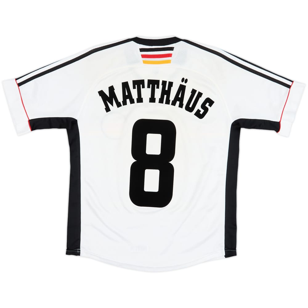 1998-00 Germany Home Shirt Matthaus #8 - 7/10 - (S)