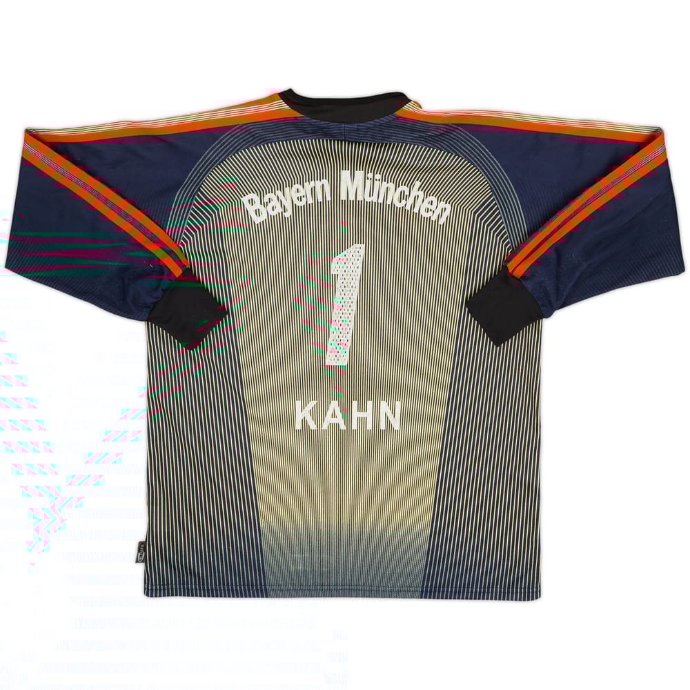 2003-04 Bayern Munich GK Shirt Kahn #1 - 5/10 - (XL.Boys)