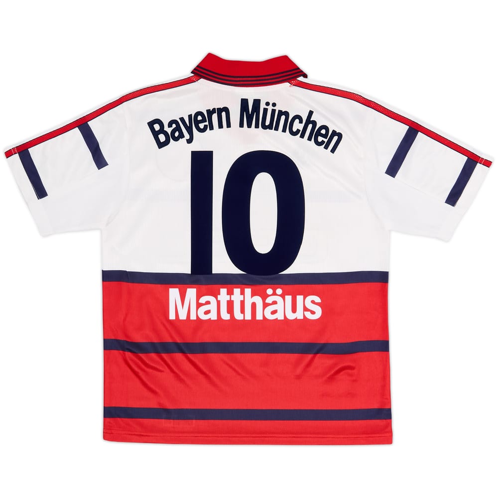 1998-00 Bayern Munich Away Shirt Matthaus #10 - 7/10 - (Y)