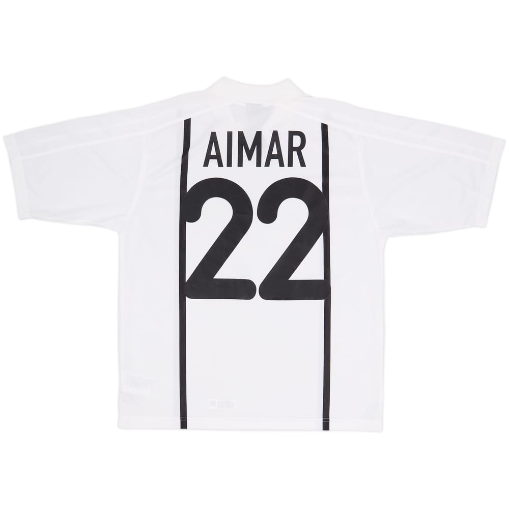 Camiseta básica de local del Valencia 2000-01 Aimar #22 - 6/10 - (M)