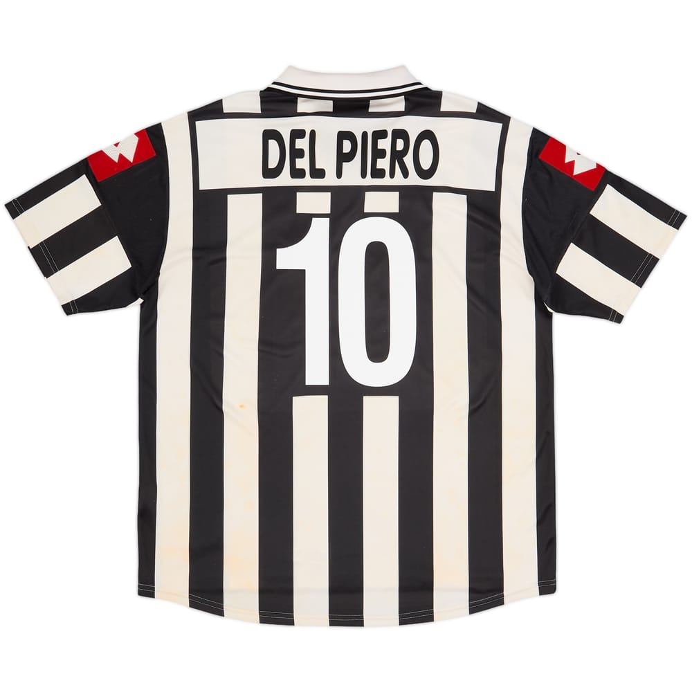 2001-02 Juventus CL Home Shirt Del Piero #10 - 6/10 - (XL)