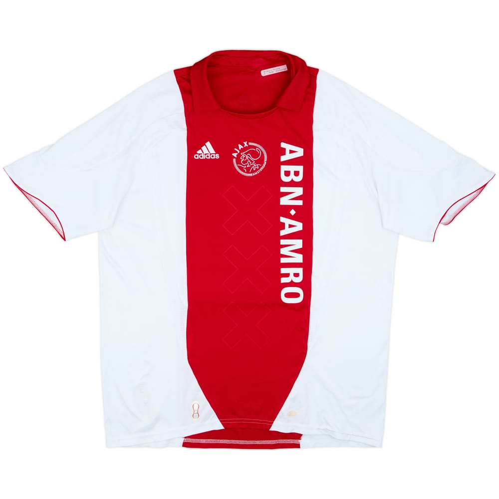 2007-08 Ajax Home Shirt - 6/10 - (XXL)