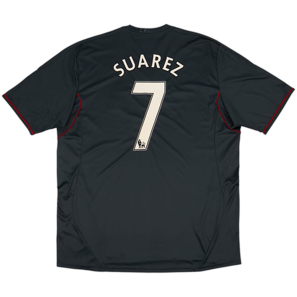 2011-12 Liverpool Away Shirt Suarez #7 - 8/10 - (3XL)