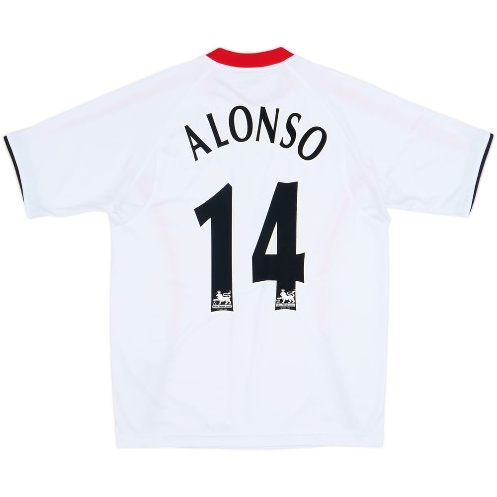 2005-06 Liverpool Away Shirt Alonso #14 - 8/10 - (M)