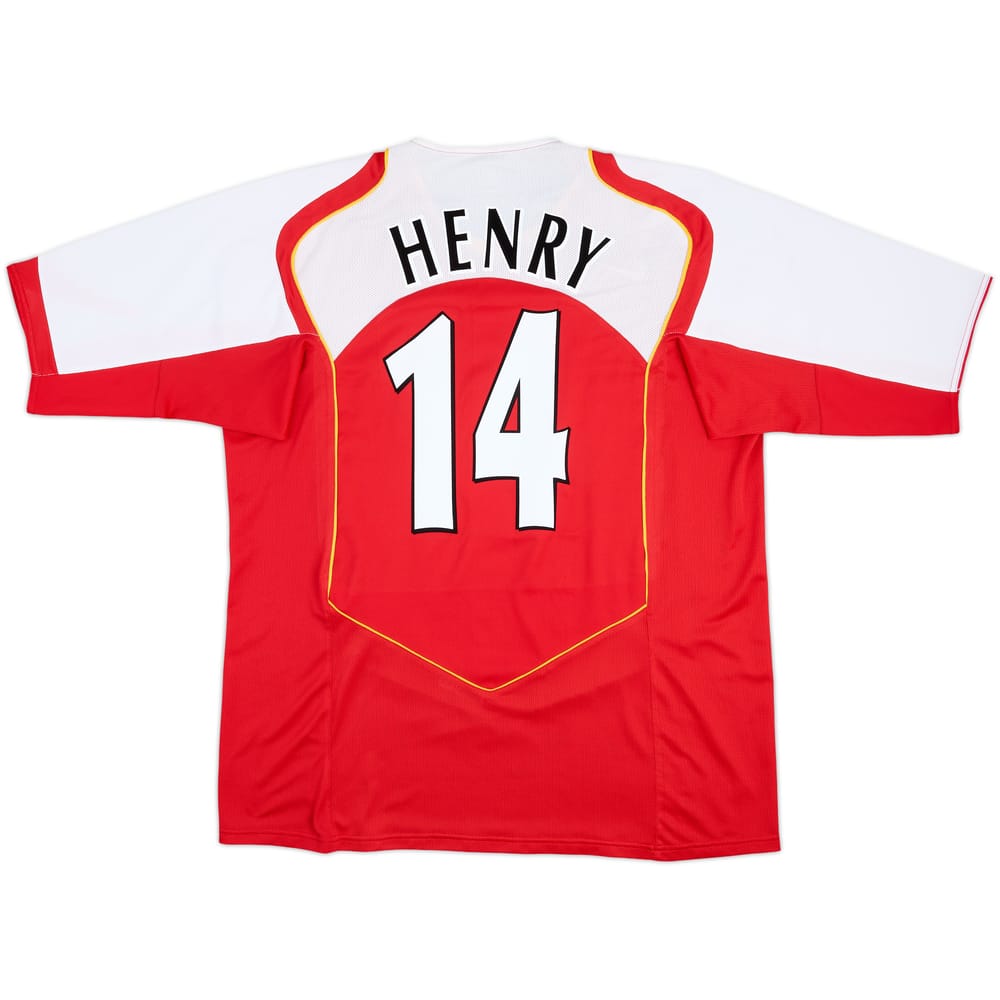 2004-05 Arsenal Camiseta Titular Henry #14 - 10/10 - (XXL)