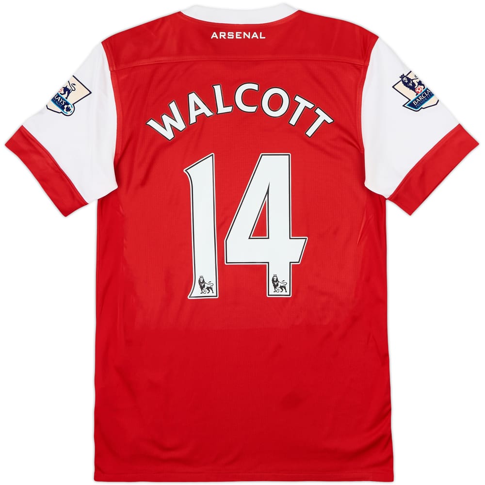 2010-11 Arsenal Home Shirt Walcott #14 - 6/10 - (S)