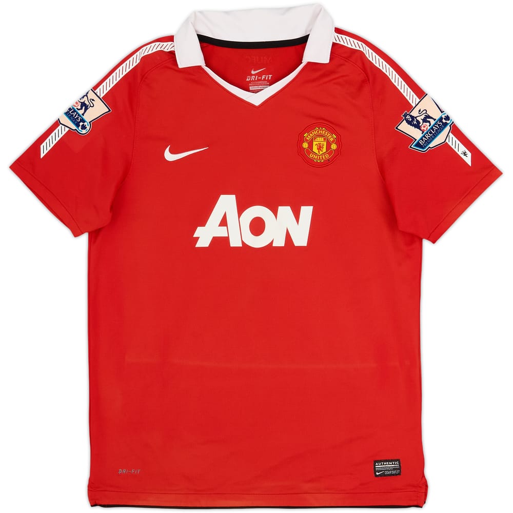 2010-11 Manchester United Home Shirt - 8/10 - (XL.Boys)