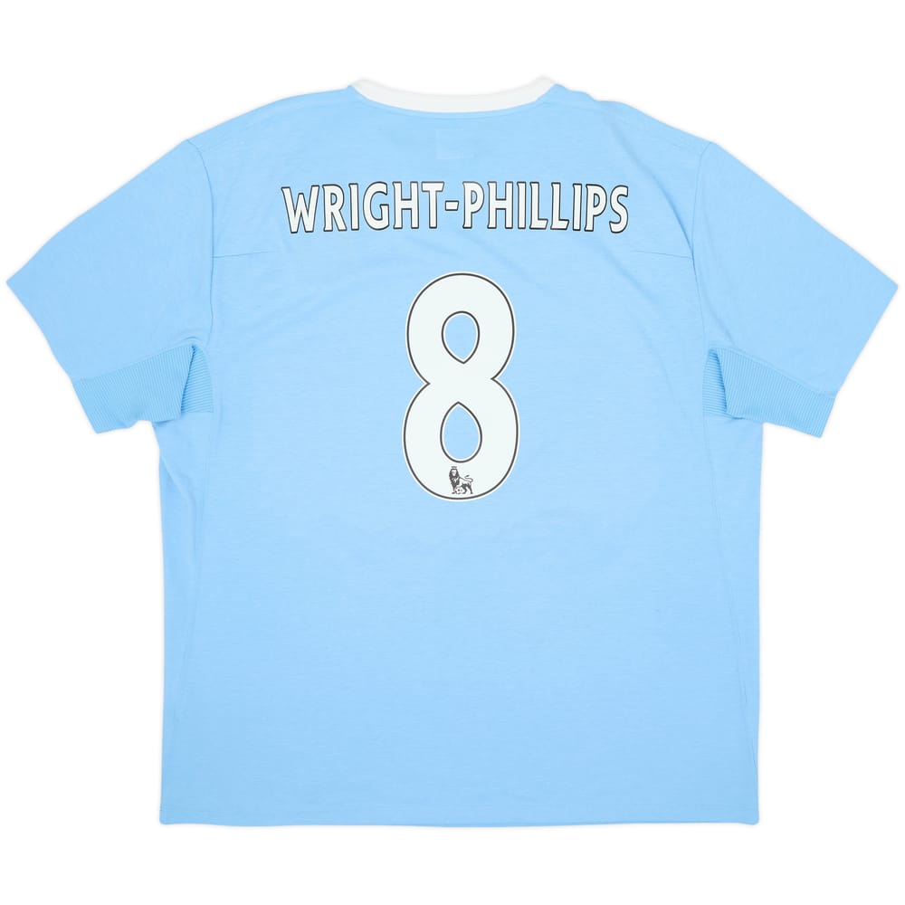 Camiseta de local del Manchester City 2009-10 Wright-Phillips #8 - 8/10 - (XL)
