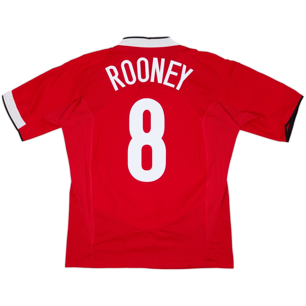 2004-06 Manchester United Home Shirt Rooney #8 - 10/10 - (M)