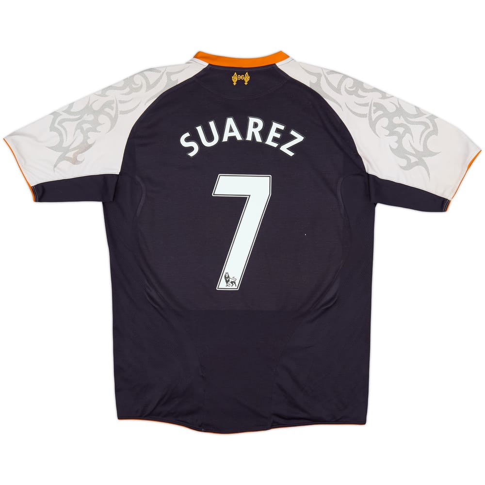 2012-13 Liverpool Third Shirt Suarez #7 - 6/10 - (L)