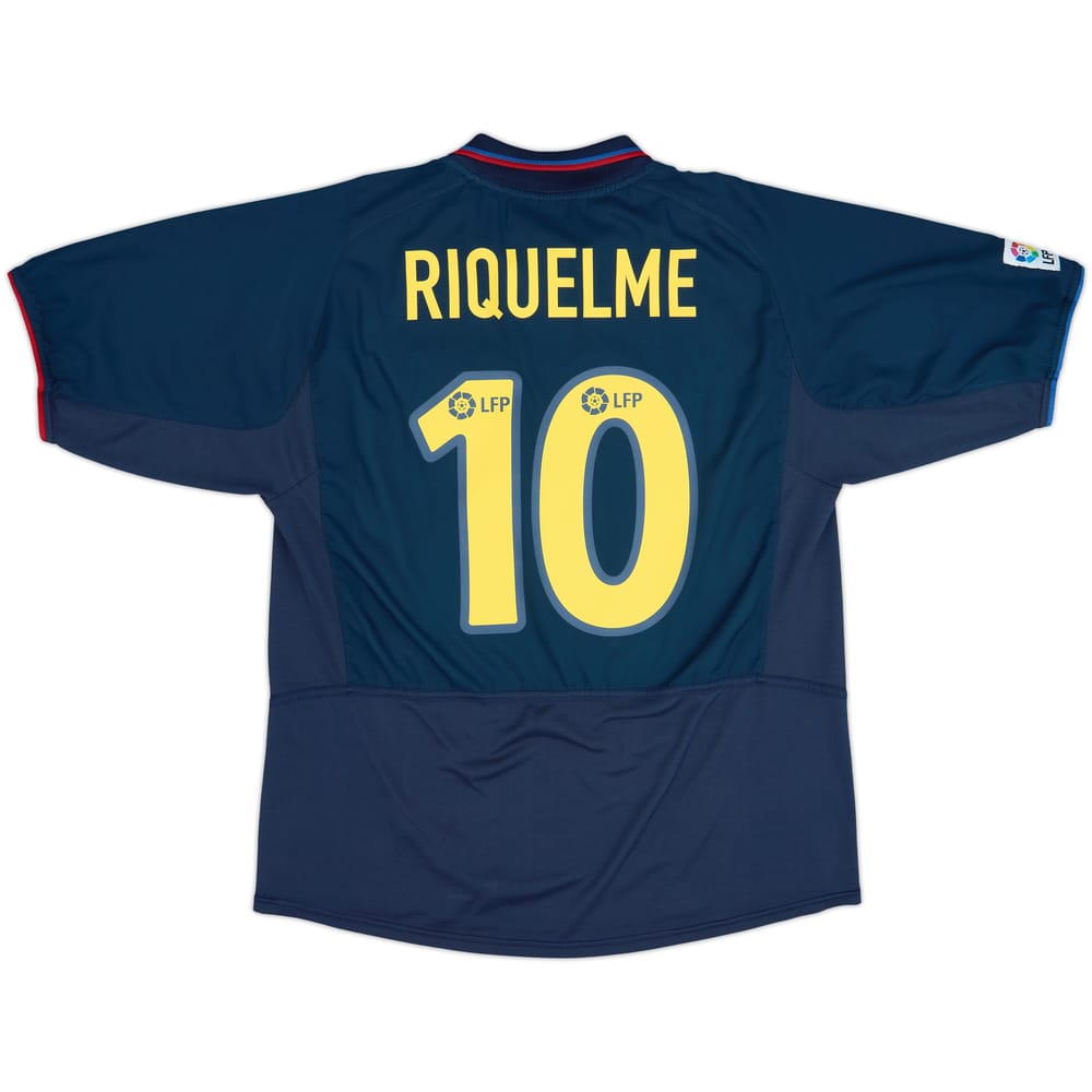 2002-03 Barcelona Away Shirt Riquelme #10 - 8/10 - (L)