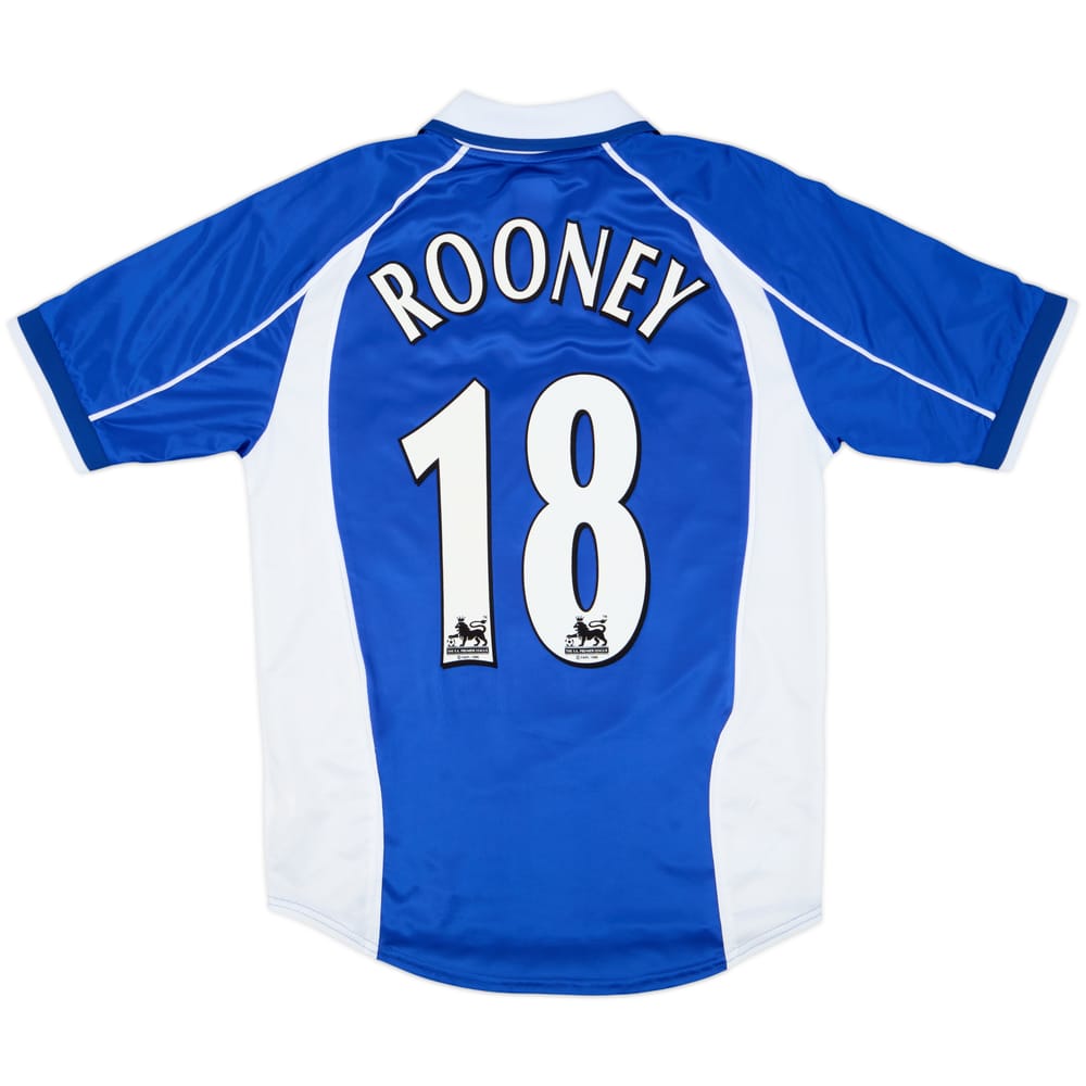 2000-02 Everton Home Shirt Rooney #18 - 7/10 - (S)