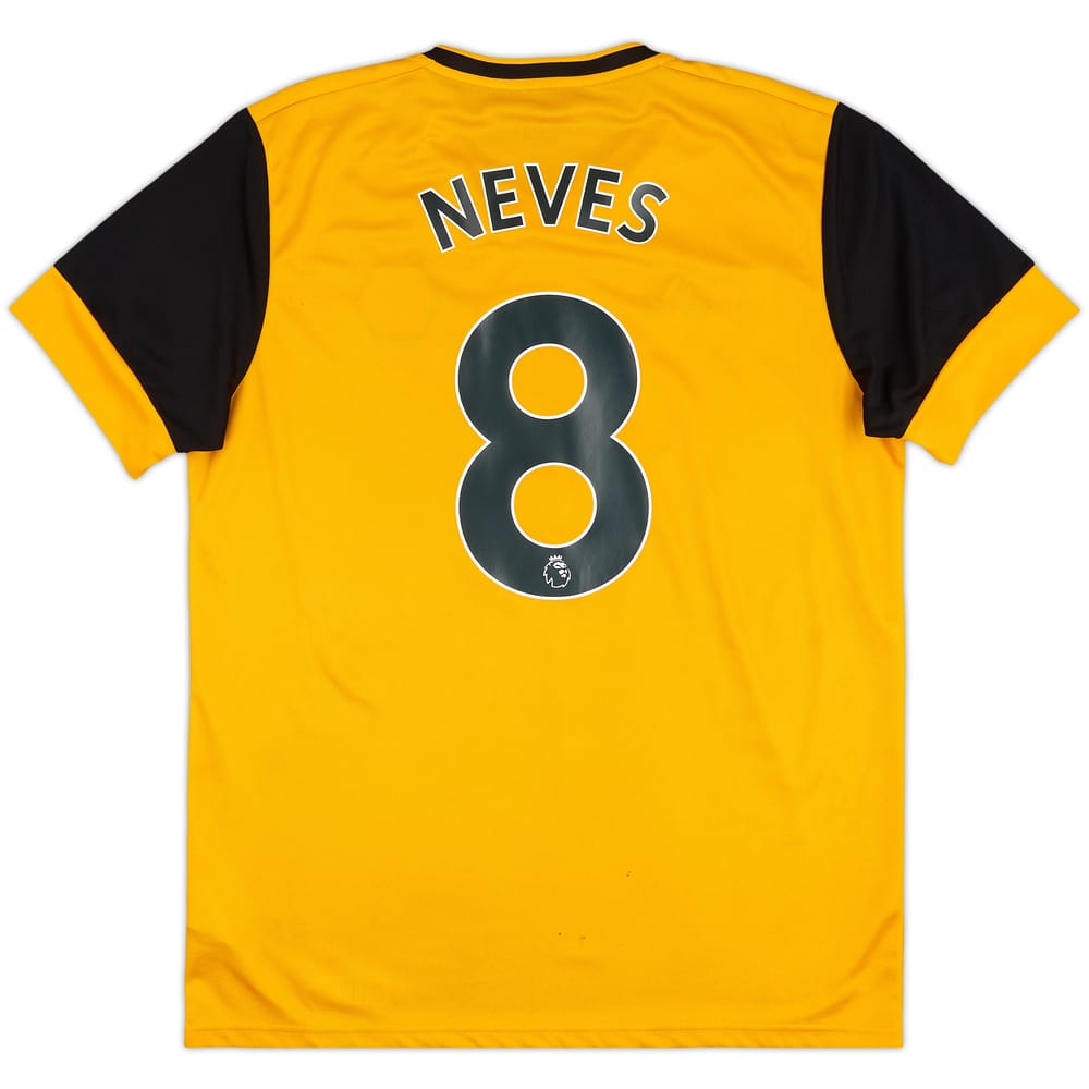 2020-21 Wolves Home Shirt Neves #8 - 6/10 - (L)