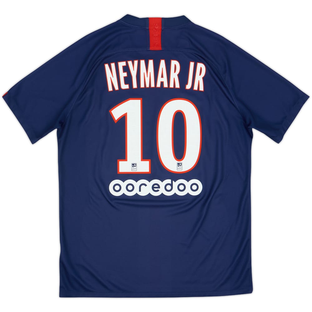 2019-20 Paris Saint-Germain Home Shirt Neymar Jr #10 - 8/10 - (L)