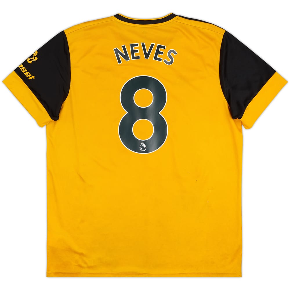 2020-21 Wolves Home Shirt Neves #8 - 6/10 - (XL)