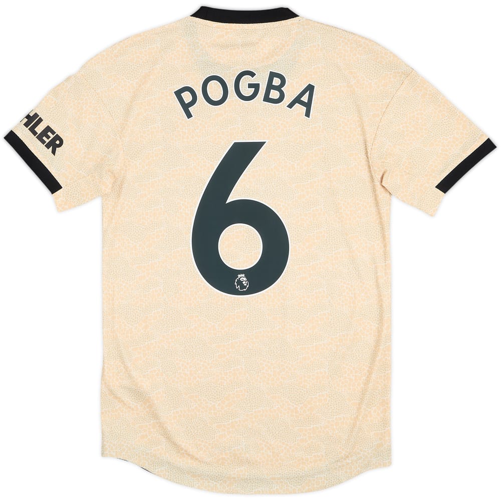 2019-20 Manchester United Authentic Away Shirt Pogba #6 - 10/10 - (XS)