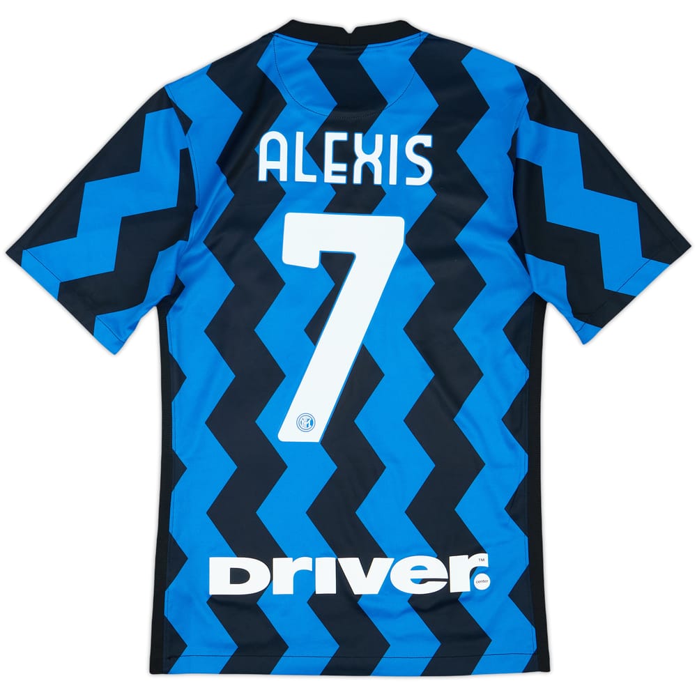 2020-21 Inter Milan Home Shirt Alexis #7 - 8/10 - (XS)