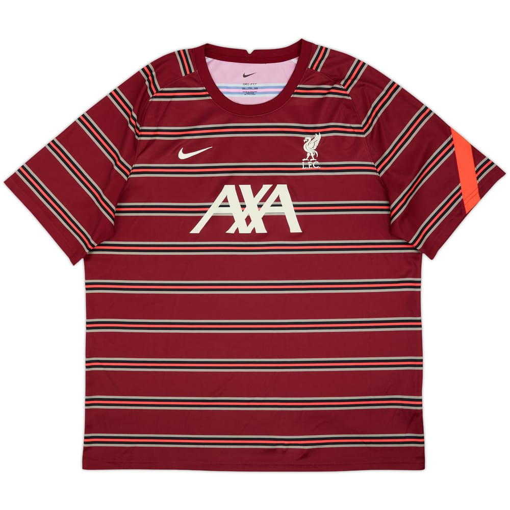 2021-22 Liverpool Nike Training Shirt - 9/10 - (XXL)