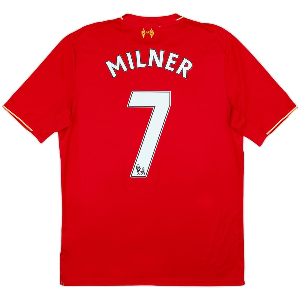 2015-16 Liverpool Home Shirt Milner #7 - 7/10 - (S)