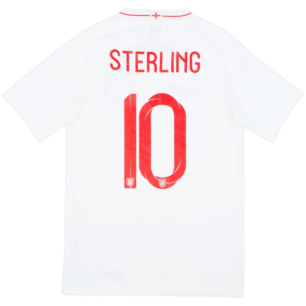 2018-19 England Home Shirt Sterling #10 - 9/10 - (S)