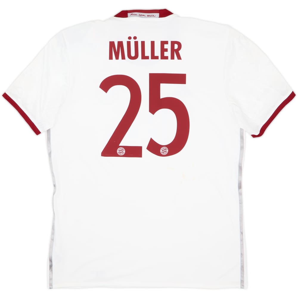 2016-17 Bayern Munich Third Shirt Muller #25 (L)