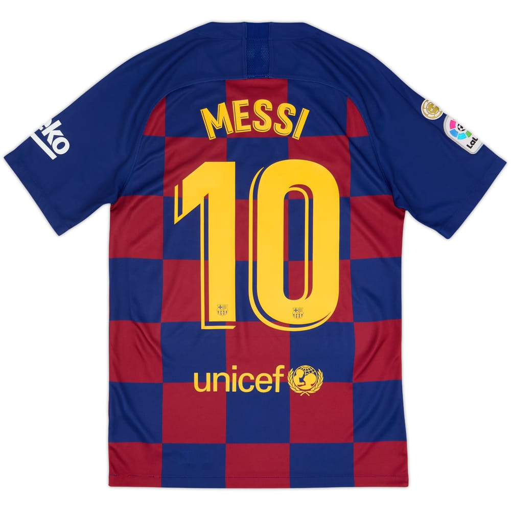 2019-20 Barcelona Home Shirt Messi #10 - 8/10 - (S)